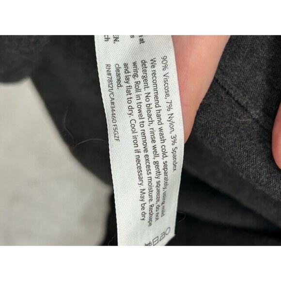 Eileen Fisher Womens Longline Cardigan Open Front Knit Long Sleeve Gray Size M - Picture 9 of 9